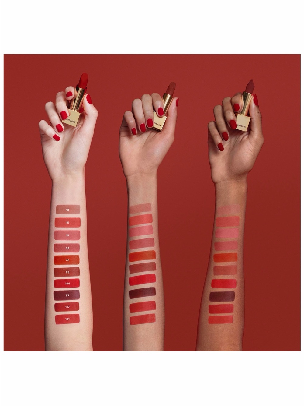 Burberry Kisses Matte Lipstick — 93 Russet Red NEW IN BOX✨ - Picture 5 of 6